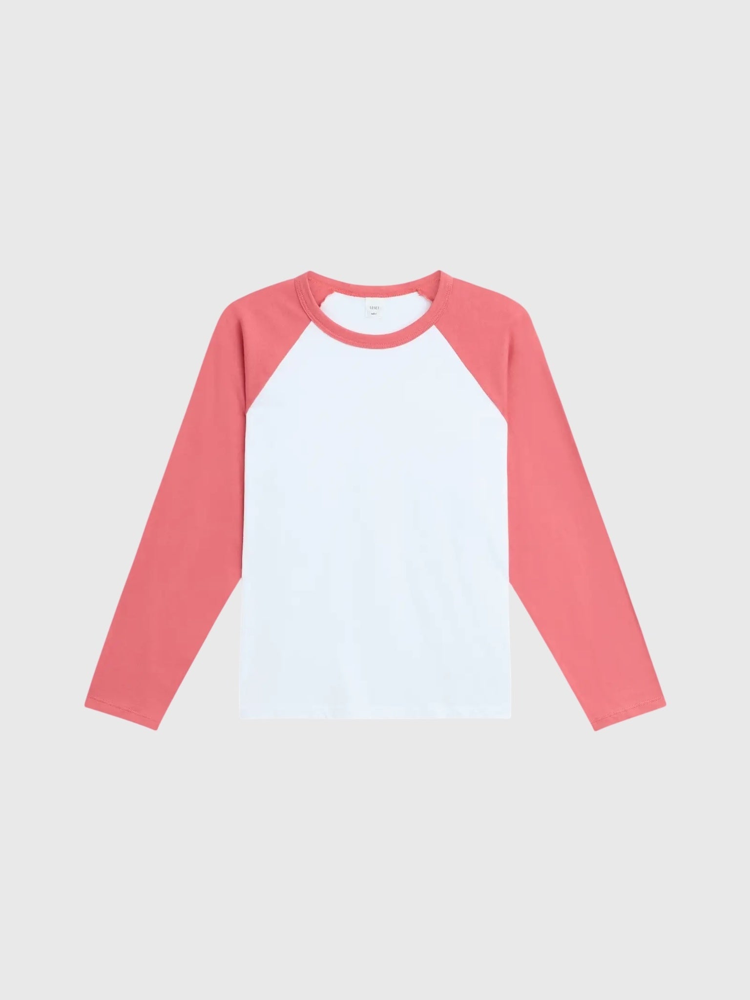 Leset Women's The Margo Long Sleeve Baseball Tee - Saint Bernard