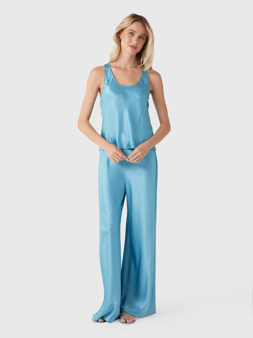 Leset Women's Barb Bias Tank - Saint Bernard
