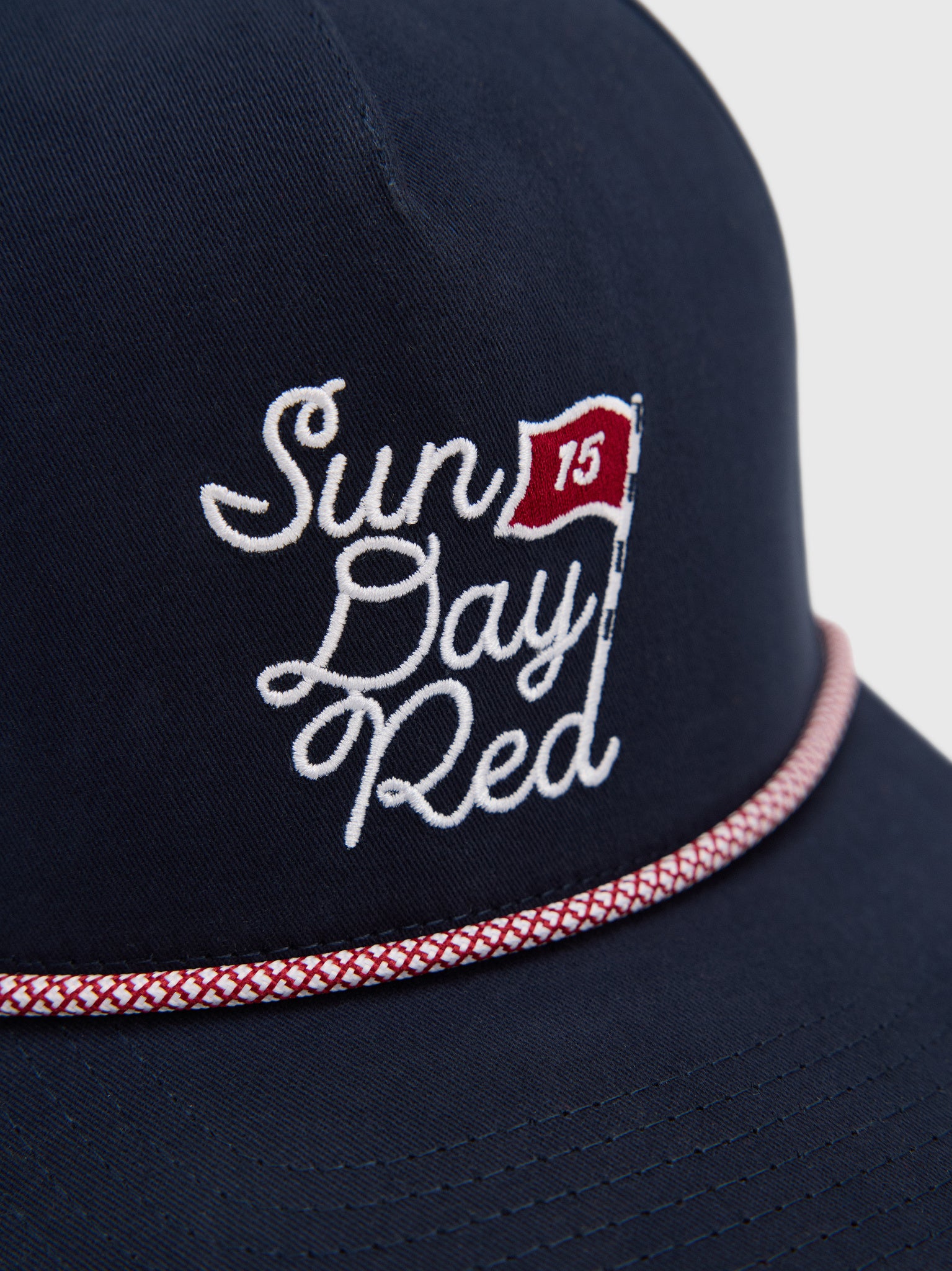Sun Day Red Bayside Rope Hat