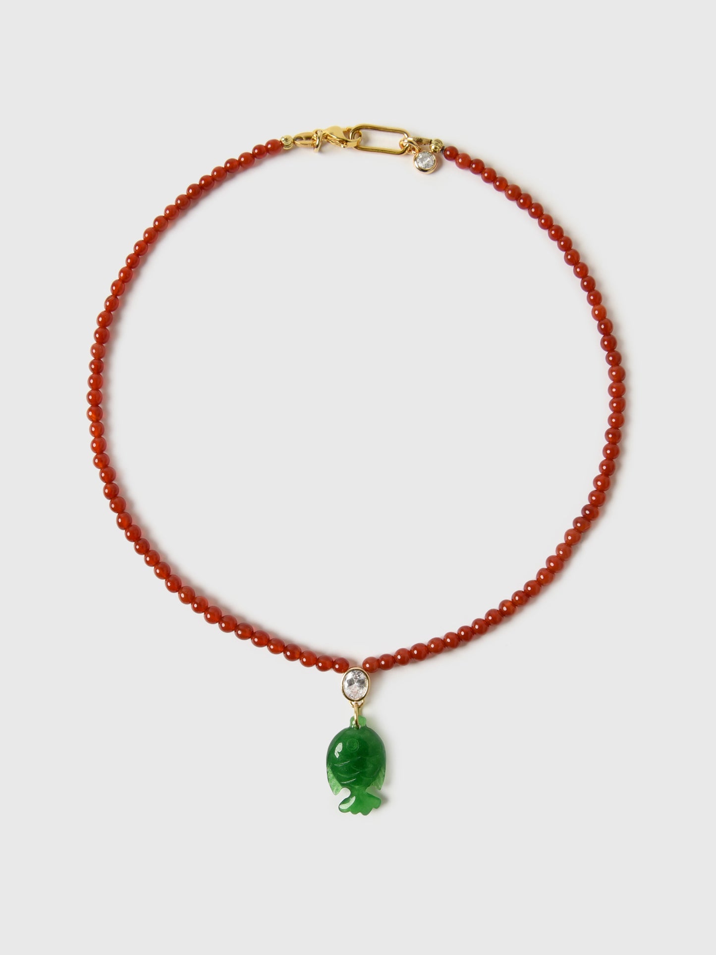 Notte Lucky Fish Necklace - Saint Bernard