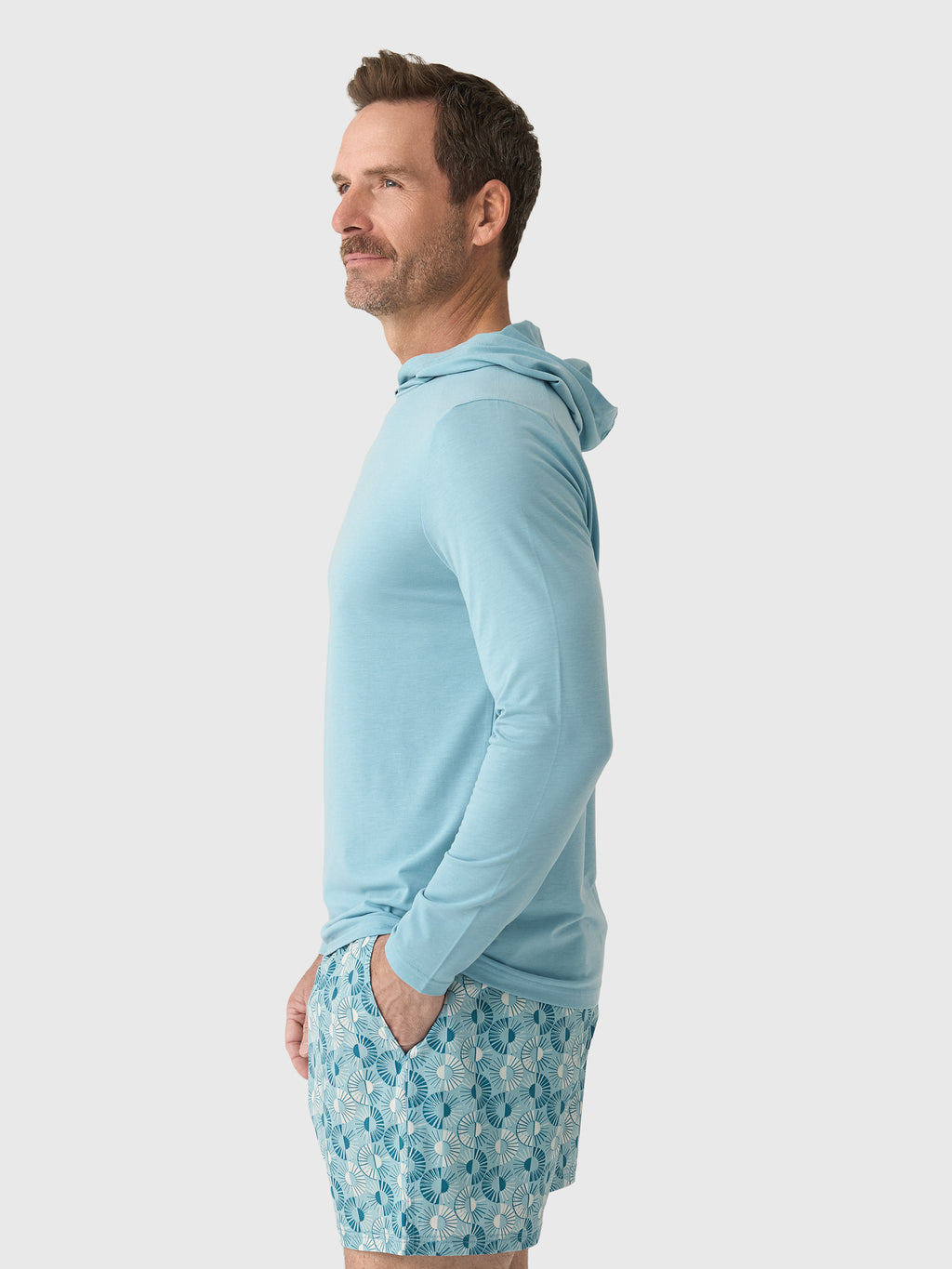Fair Harbor Men's The SeaBreeze Hoodie - Saint Bernard