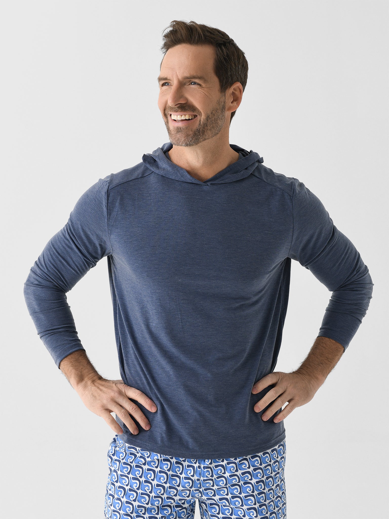 Fair Harbor Men's The SeaBreeze Hoodie - Saint Bernard