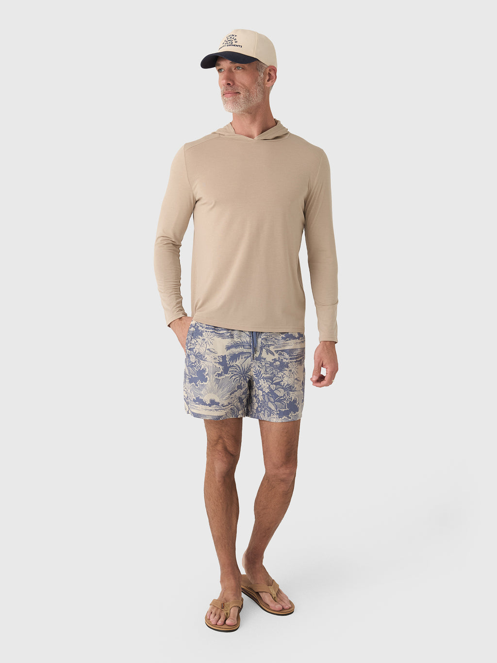 Fair Harbor Men's The SeaBreeze Hoodie - Saint Bernard