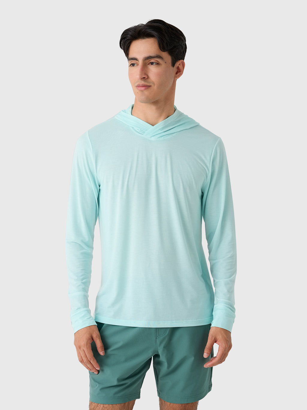 Free Fly Men's Bamboo Lightweight Hoodie - Saint Bernard