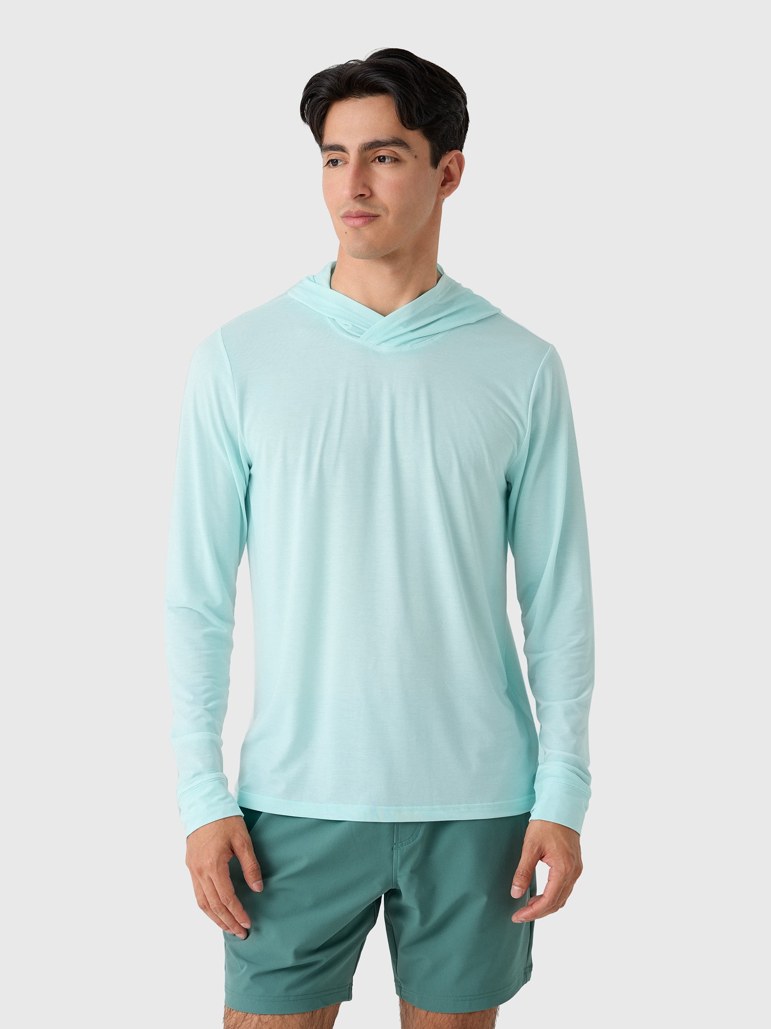Free Fly Men's Bamboo Lightweight Hoodie - Saint Bernard