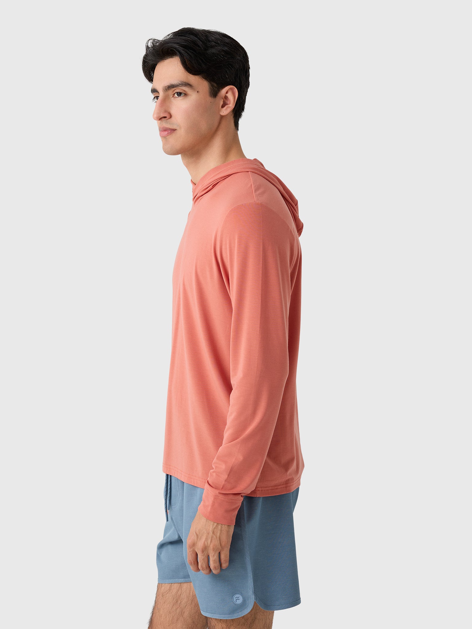 Free Fly Men's Bamboo Lightweight Hoodie - Saint Bernard