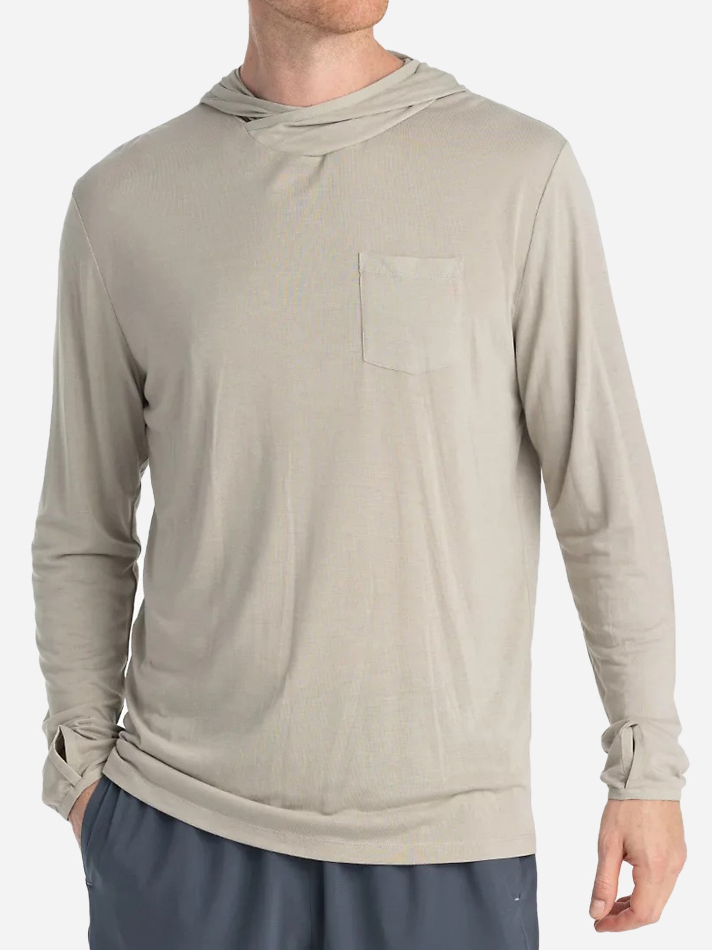 Free Fly Men's Bamboo Lightweight Hoodie - Saint Bernard