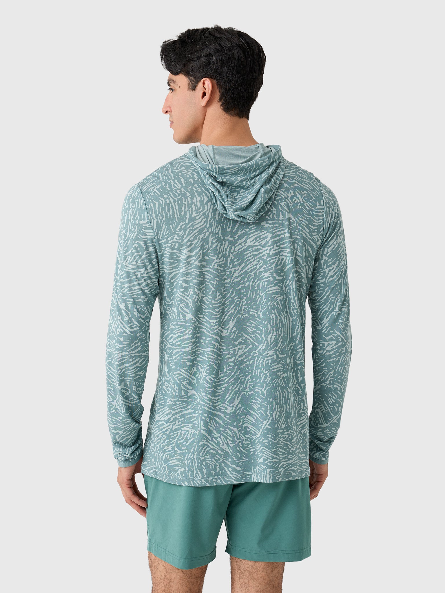 Free Fly Men's Bamboo Lightweight Hoodie - Saint Bernard