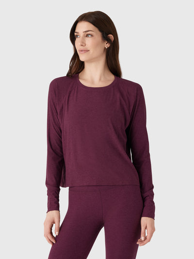 Beyond Yoga Women's Featherweight Daydreamer Pullover - Saint Bernard