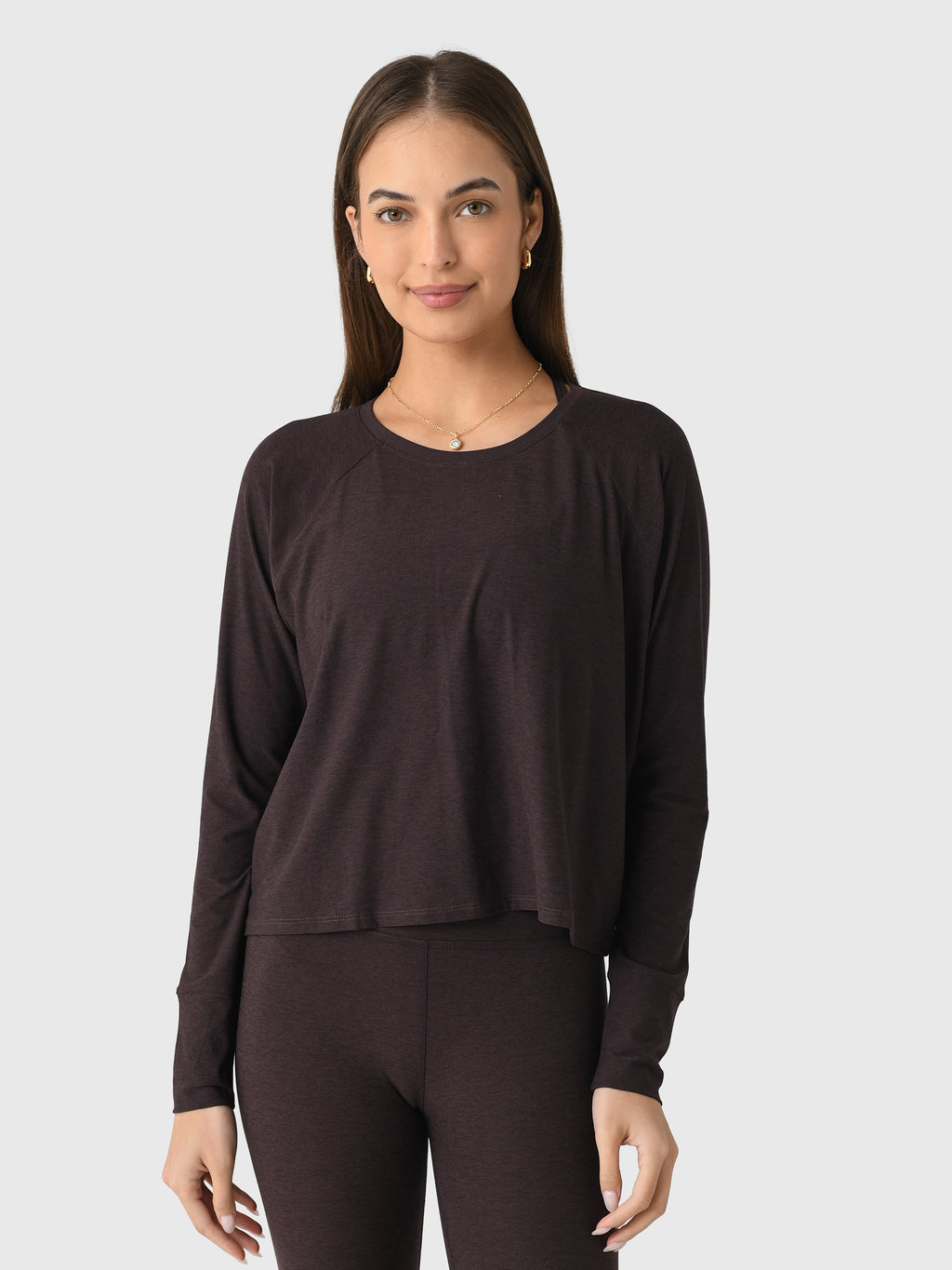 Beyond Yoga Women's Featherweight Daydreamer Pullover - Saint Bernard