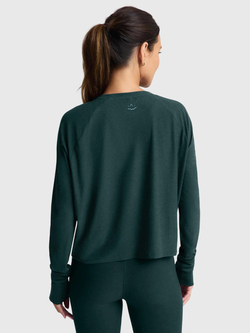 Beyond Yoga Women's Featherweight Daydreamer Pullover - Saint Bernard