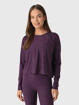 Beyond Yoga Women's Featherweight Daydreamer Pullover - Saint Bernard