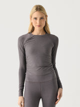 Beyond Yoga Women's Featherweight Your Fit Long Sleeve Top - Saint Bernard