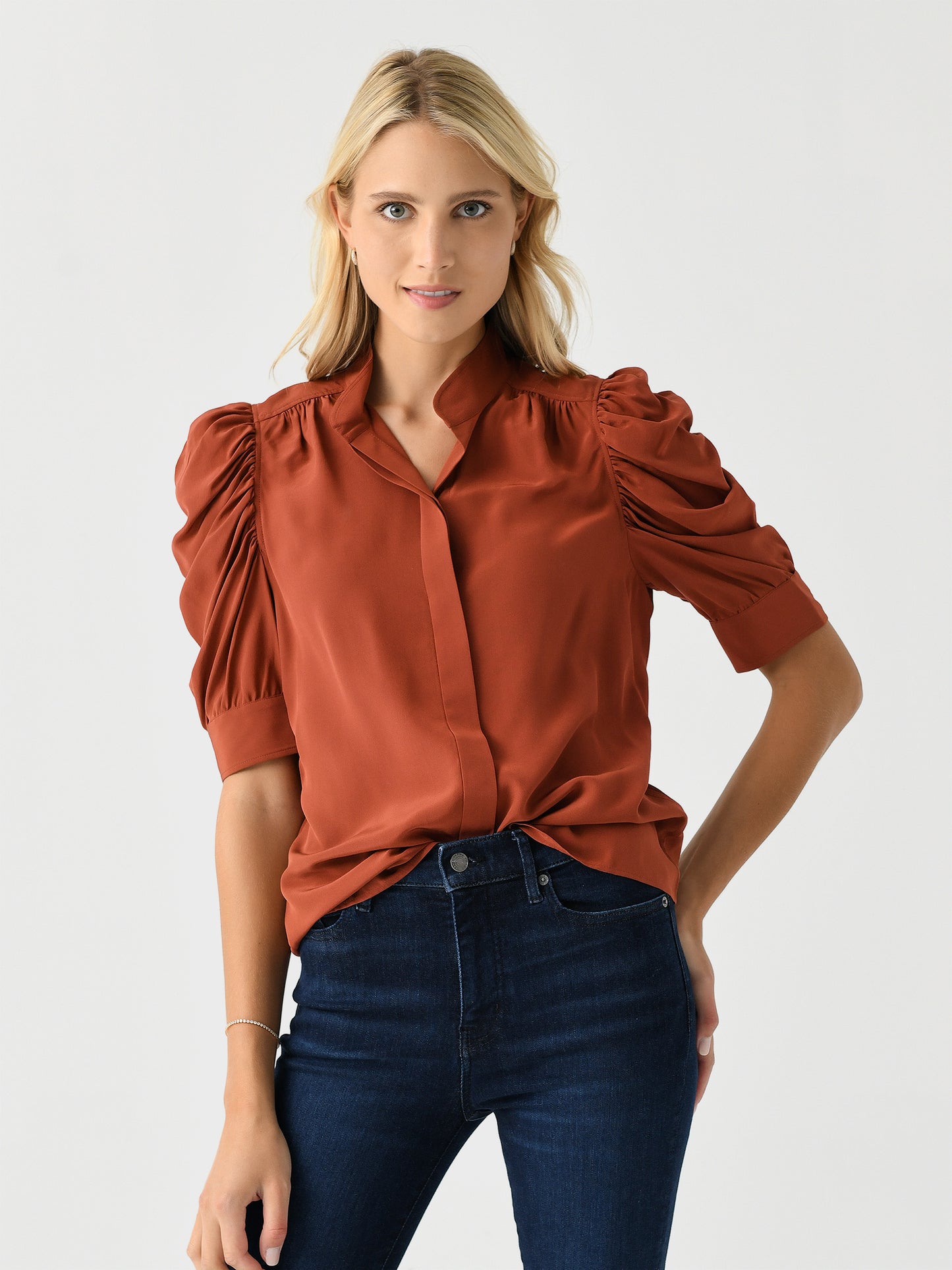 Frame Women's Gillian Top - Saint Bernard