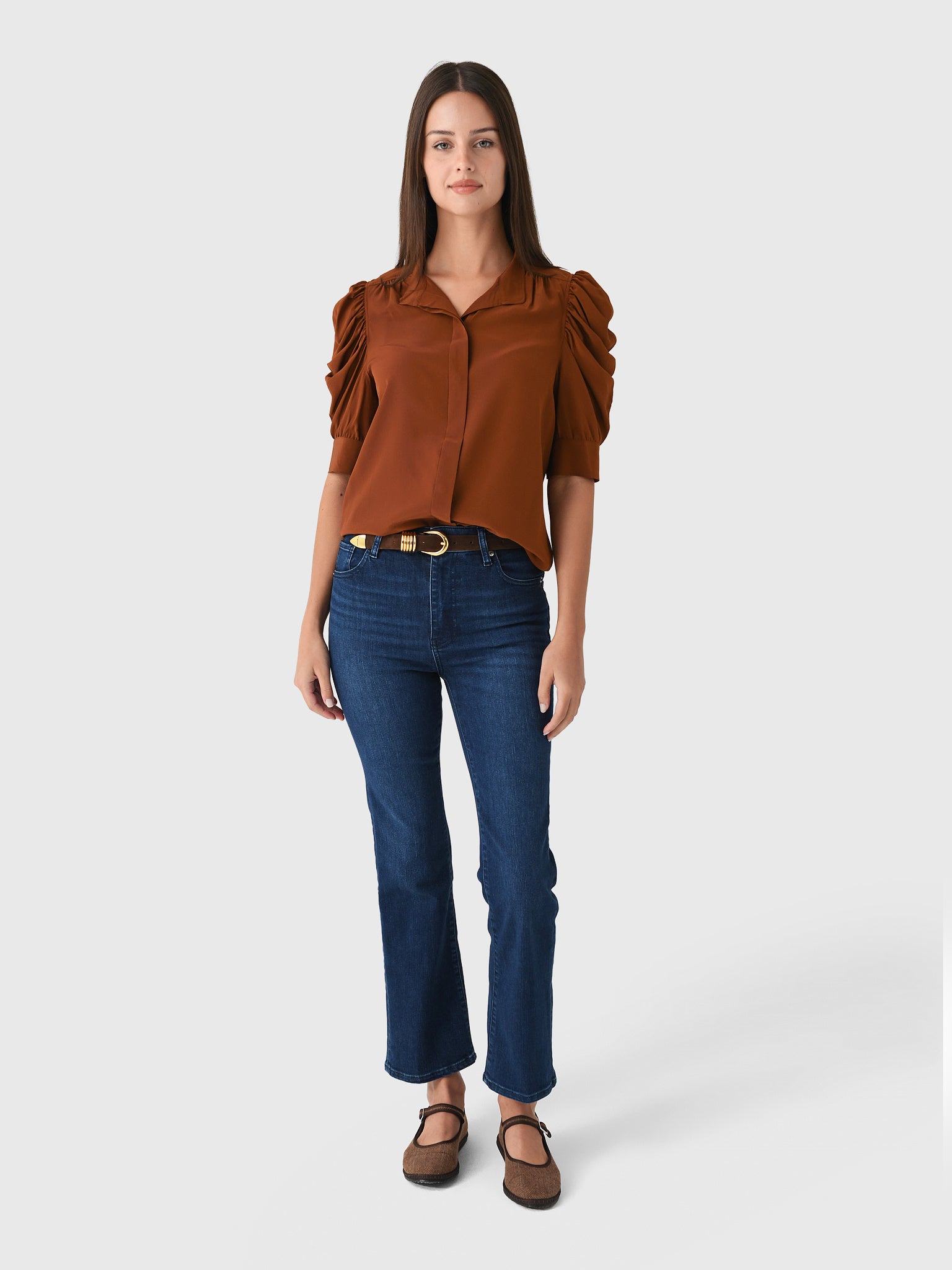 Frame Women's The Gillian Top – Saint Bernard