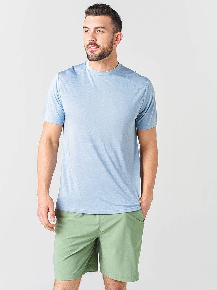 Free Fly Men's Bamboo Drifter Tee - Saint Bernard