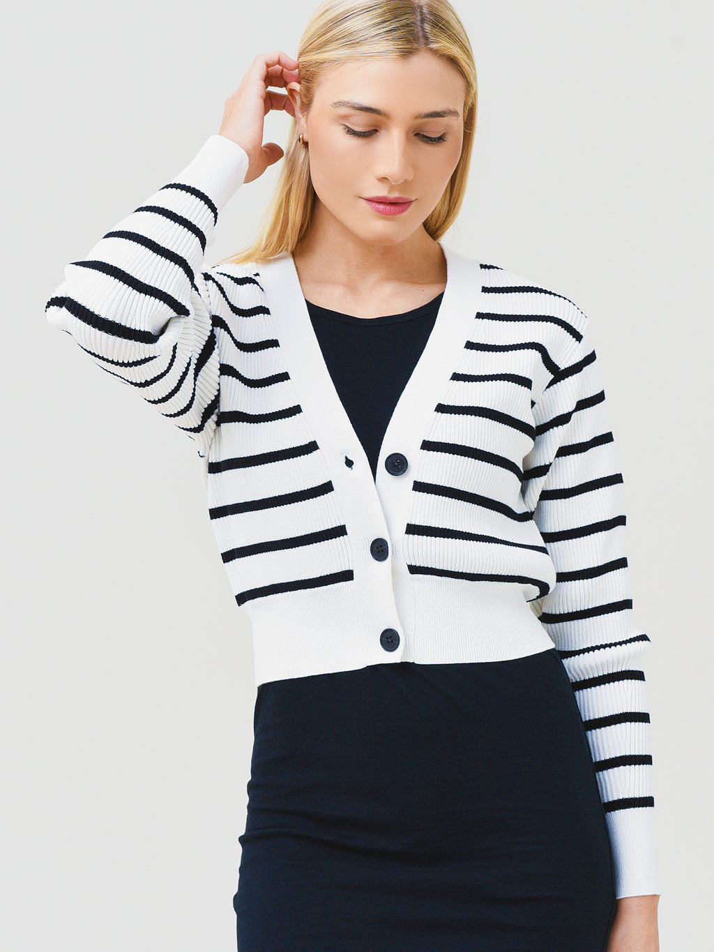 Frame Women's Relaxed Rib Cardigan - Saint Bernard