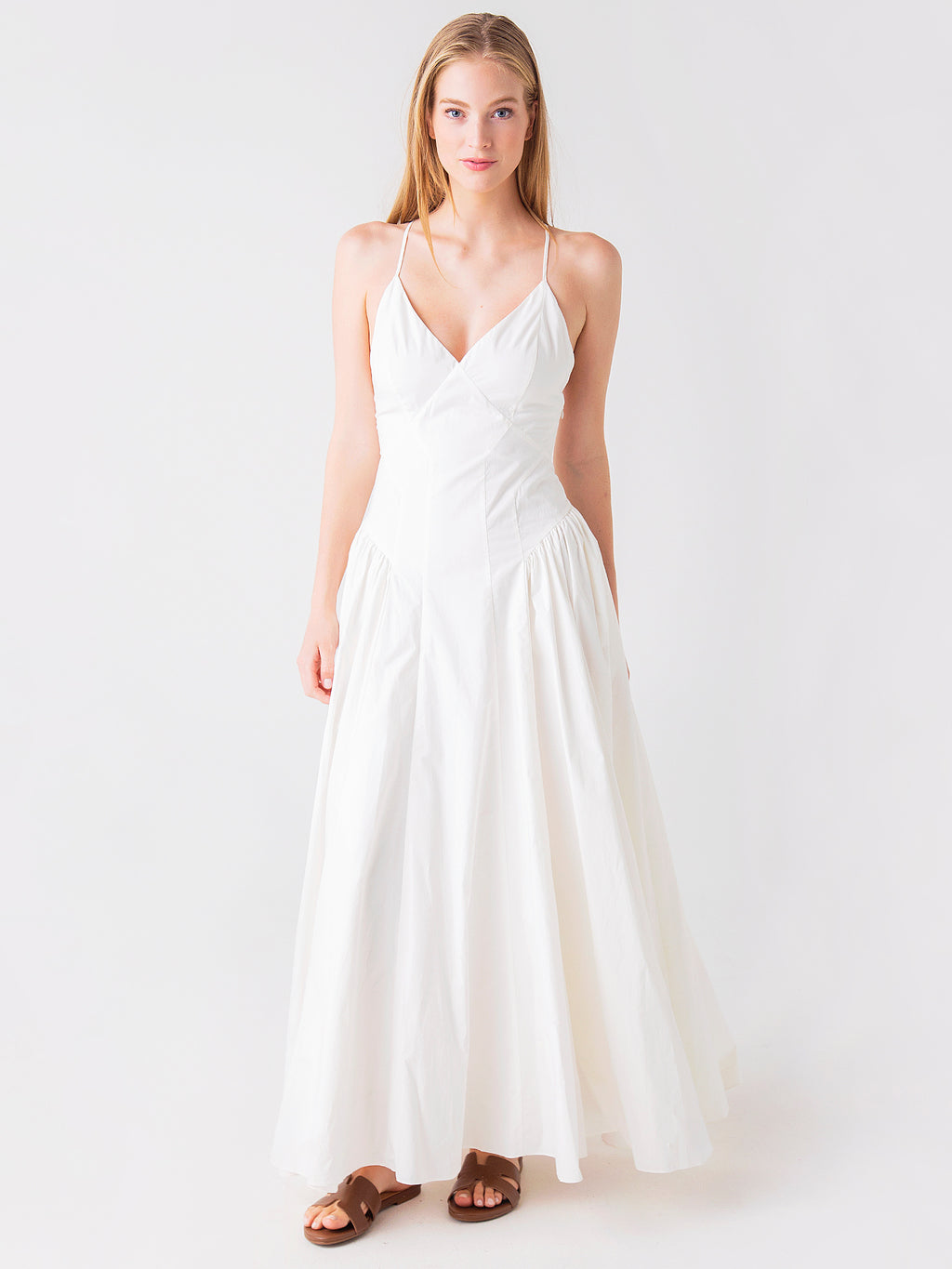 Frame Women's Malibu Maxi Dress - Saint Bernard