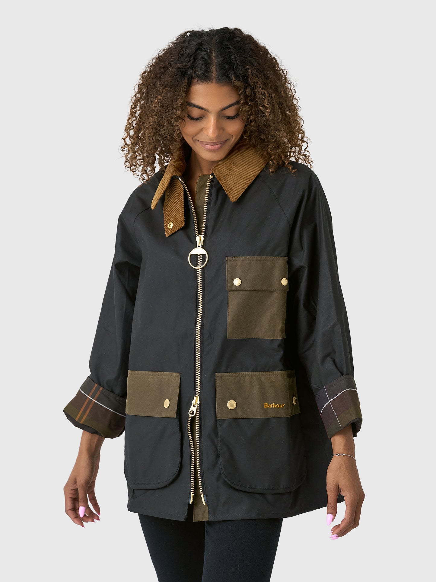 Barbour Women's Luella Waxed Jacket - Saint Bernard