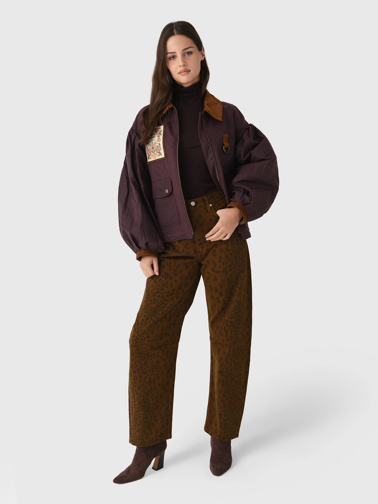 Barbour レディース38 Buy Myra Waxed Duffle Coat for USD 470.00 | BARBOUR_US