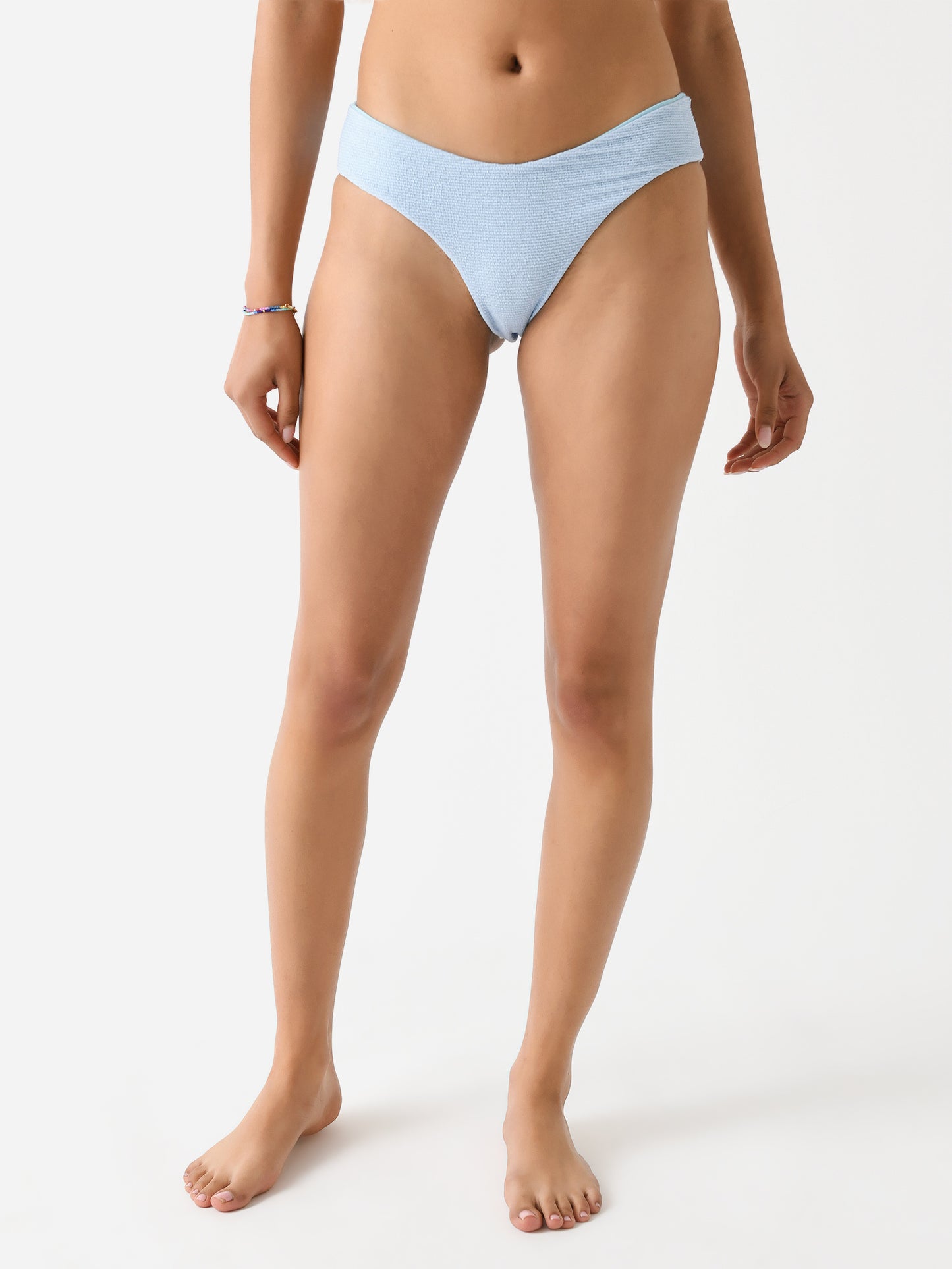 Citrine Women's Lila Ribbed Bikini Bottom - Saint Bernard