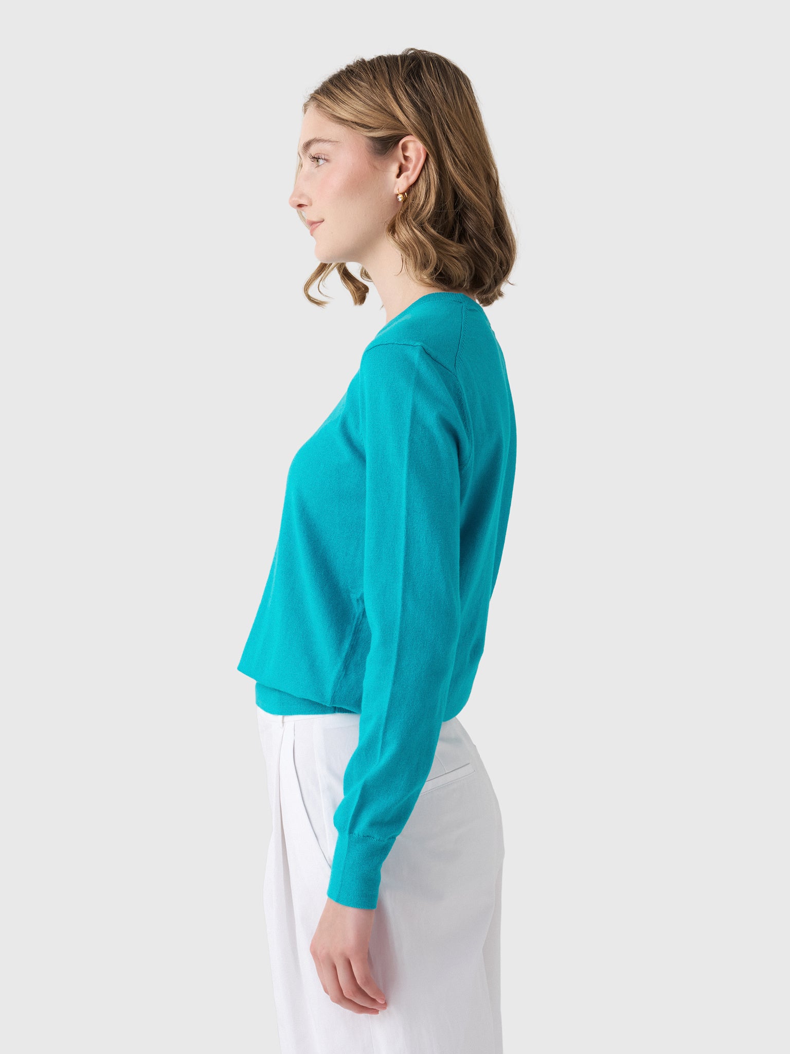 Lingua Franca Women's Lobster Crewneck Sweater - Saint Bernard