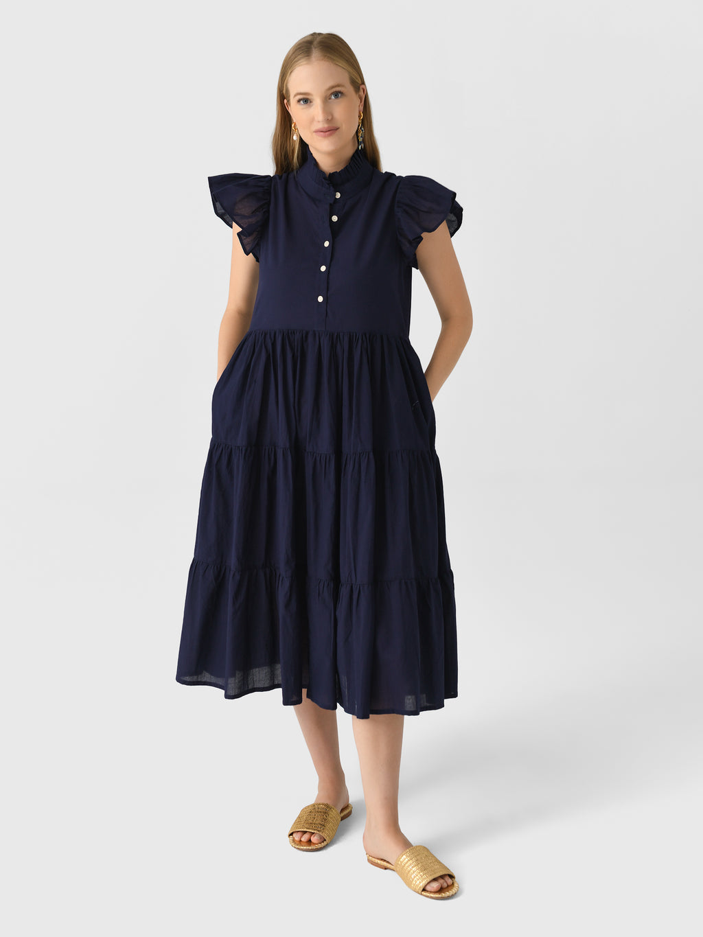 Lilbelle Women's Lou Midi Dress - Saint Bernard