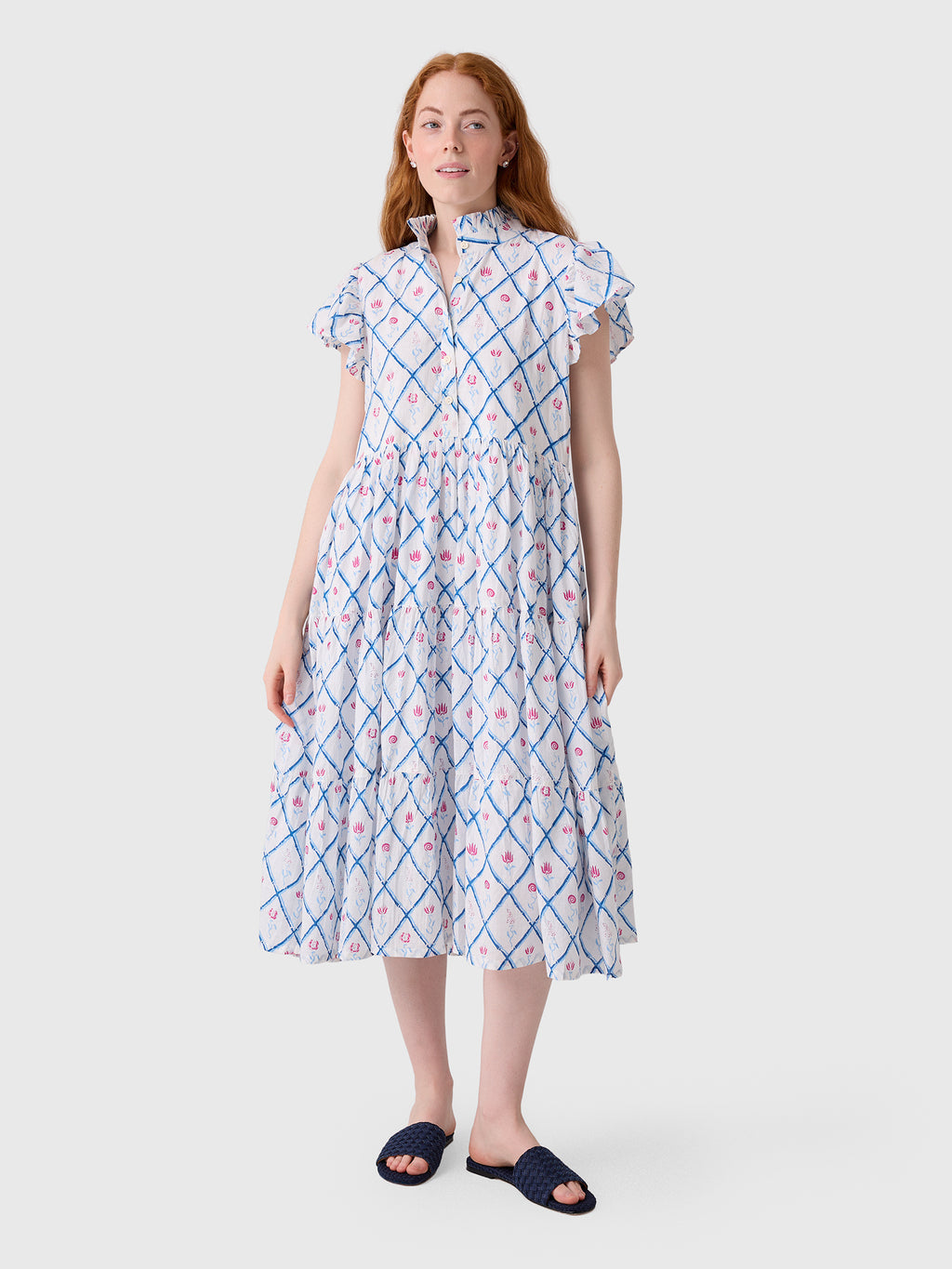 Lilbelle Women's Lou Midi Dress - Saint Bernard
