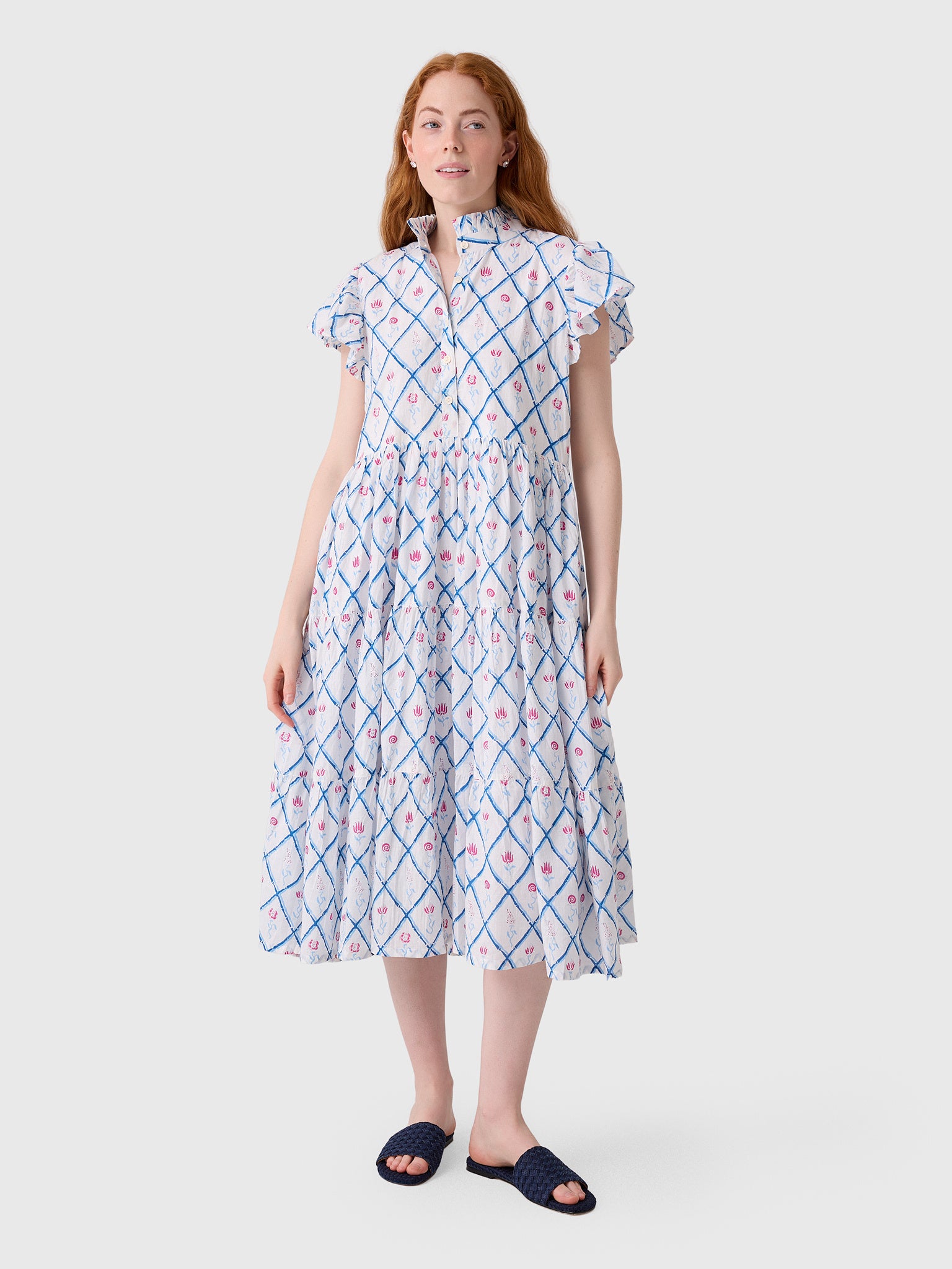 Lilbelle Women's Lou Midi Dress - Saint Bernard