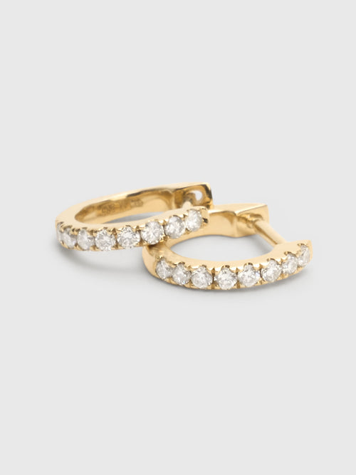 Francie B. Love Mini Hoop Earrings