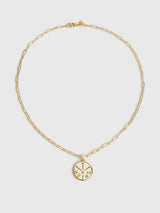 Hart Love & Fear Coin Necklace - Saint Bernard