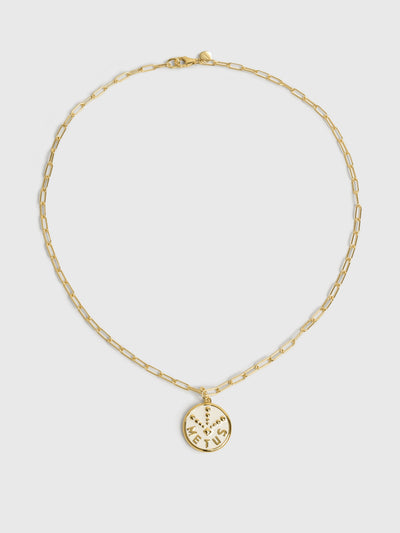 Hart Love & Fear Coin Necklace - Saint Bernard