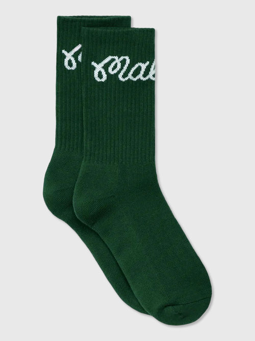 Malbon Men's Bon Script Socks
