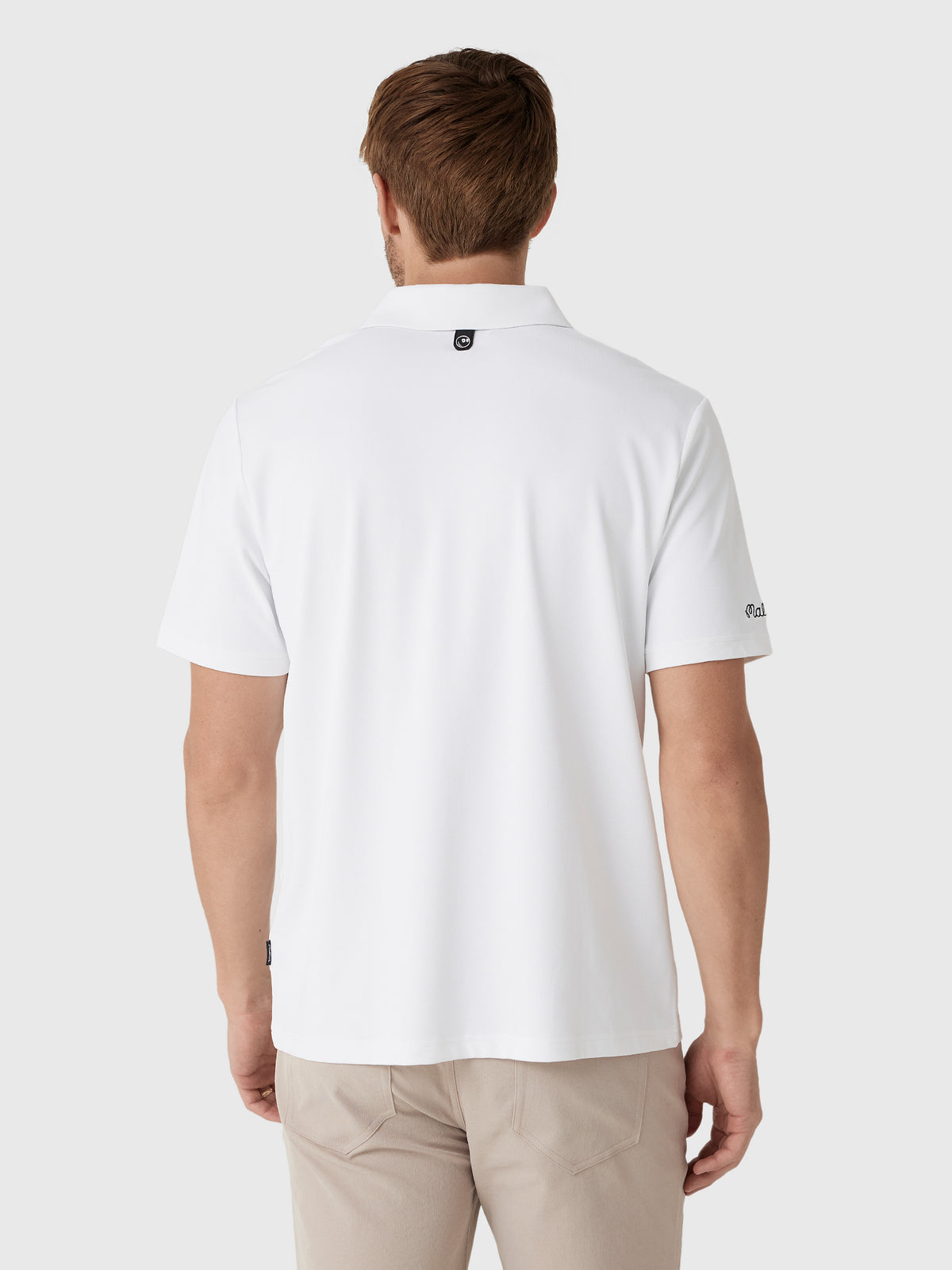 Malbon Men's Fairway Baldwin Polo - Saint Bernard