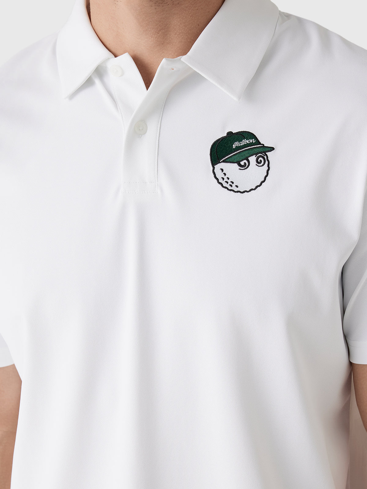 Malbon Men's Fairway Baldwin Polo - Saint Bernard