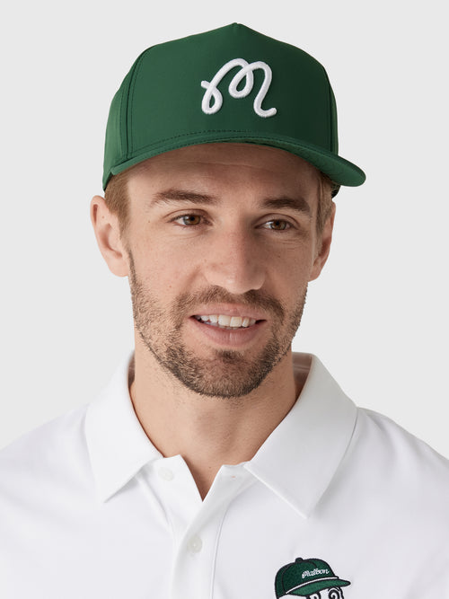 Malbon Men's M Snapback Hat - Saint Bernard