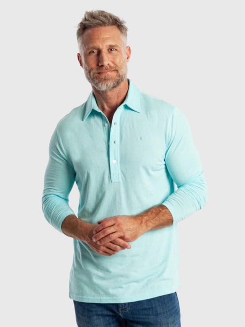 Criquet Men's Brrr° Long Sleeve Range Polo