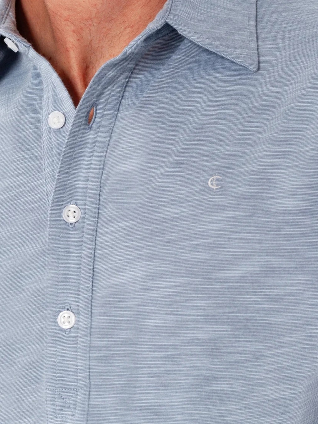 Criquet Men's Brrr° Long Sleeve Range Polo - Saint Bernard
