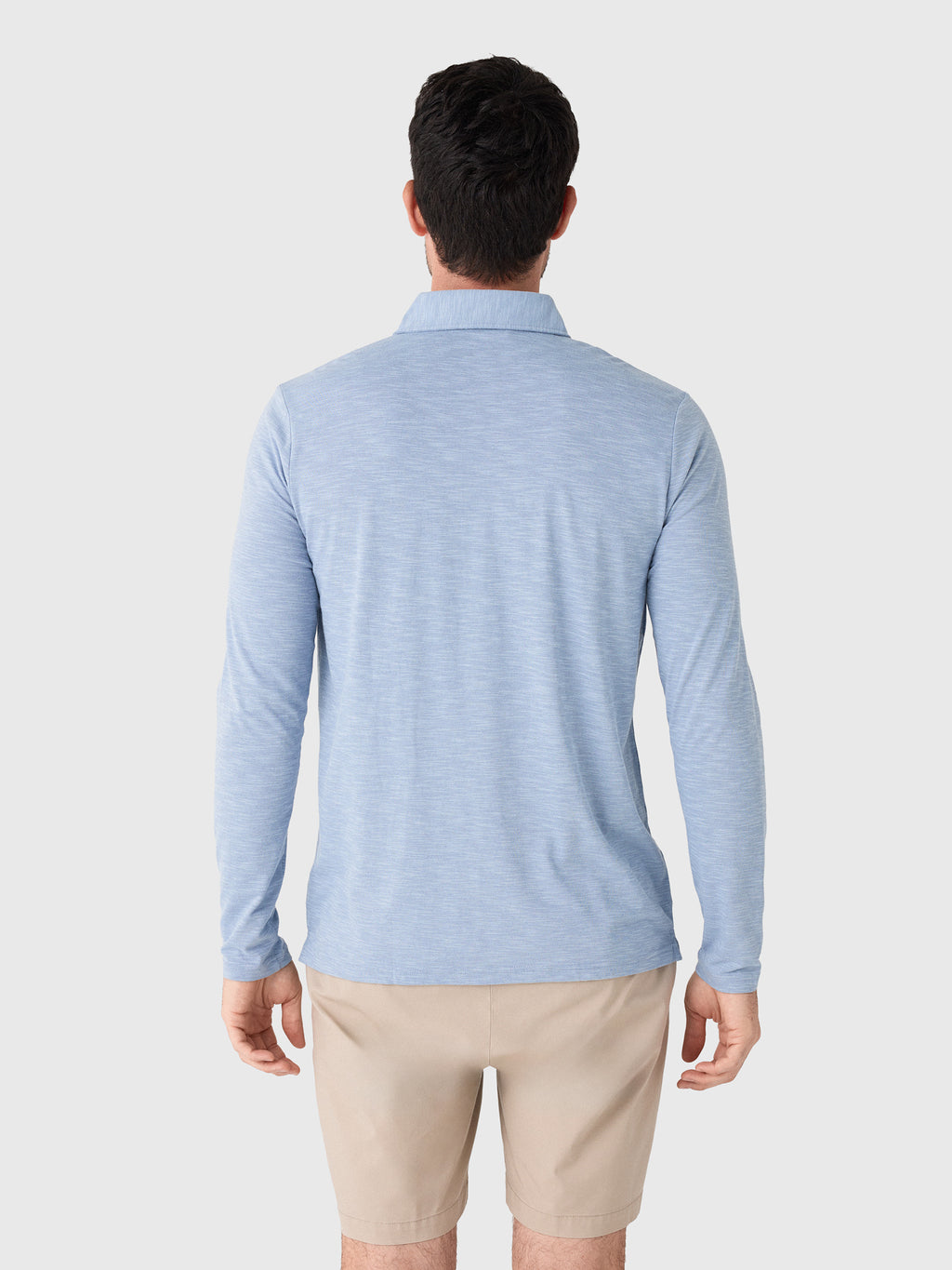 Criquet Men's Brrr° Long Sleeve Range Polo - Saint Bernard