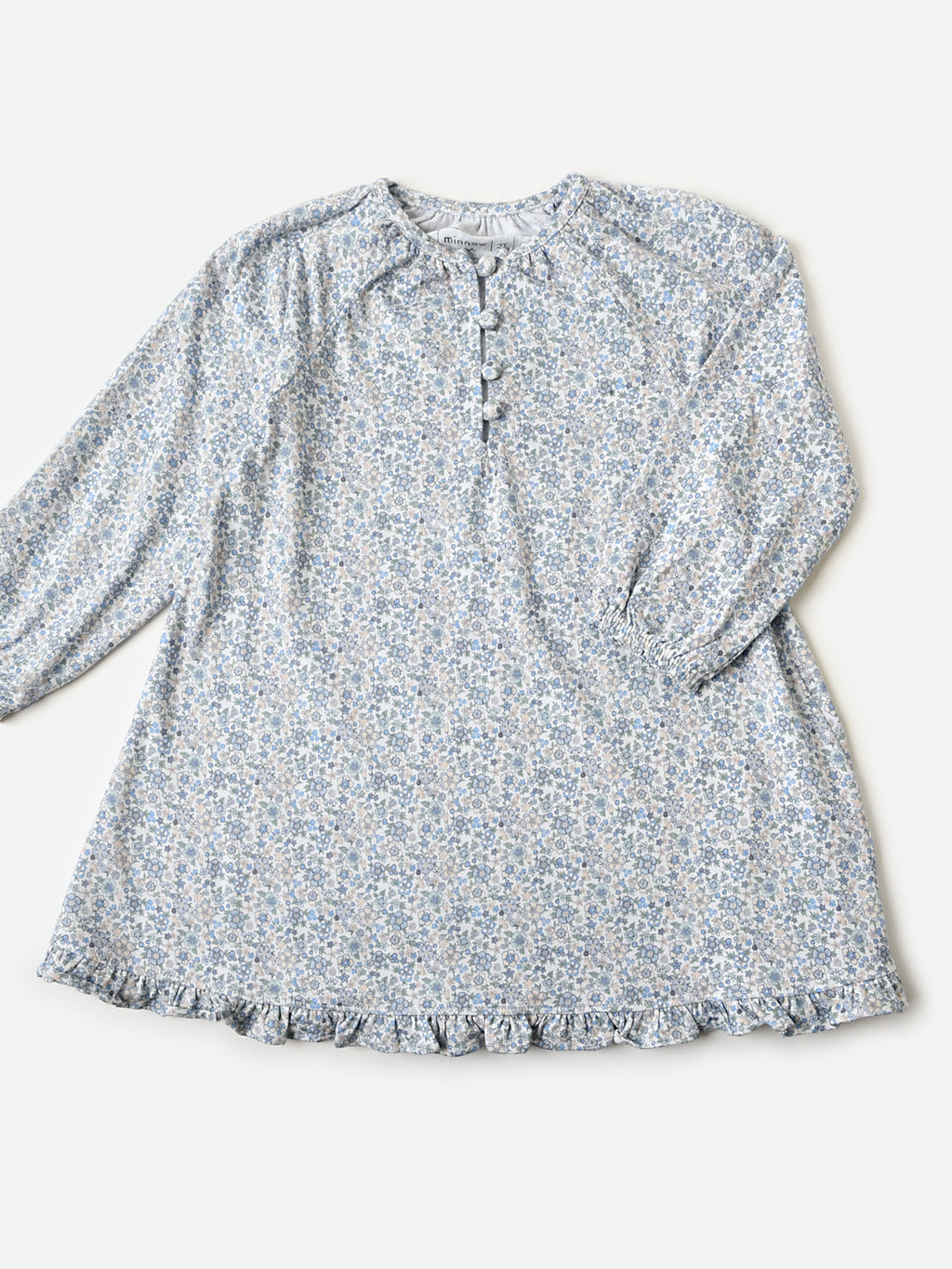 Minnow Girls' Floral Pima Dress - Saint Bernard