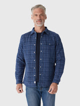 Criquet Men's Corduroy Quilted Shacket - Saint Bernard