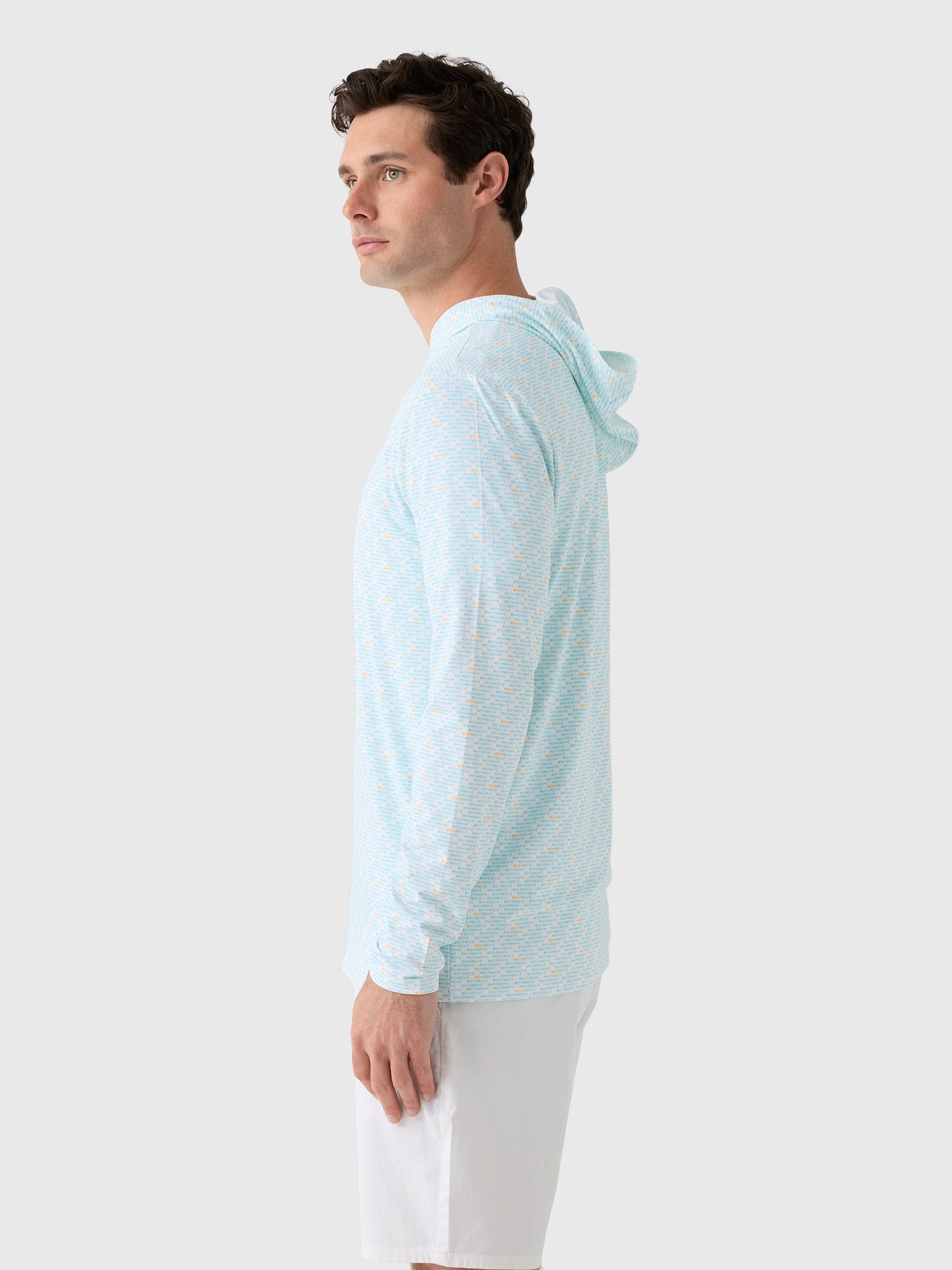 Criquet Men's Hoodie Sun Shirt - Saint Bernard