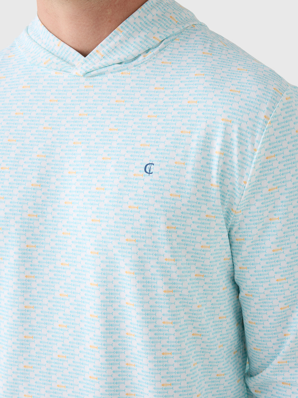 Criquet Men's Hoodie Sun Shirt - Saint Bernard