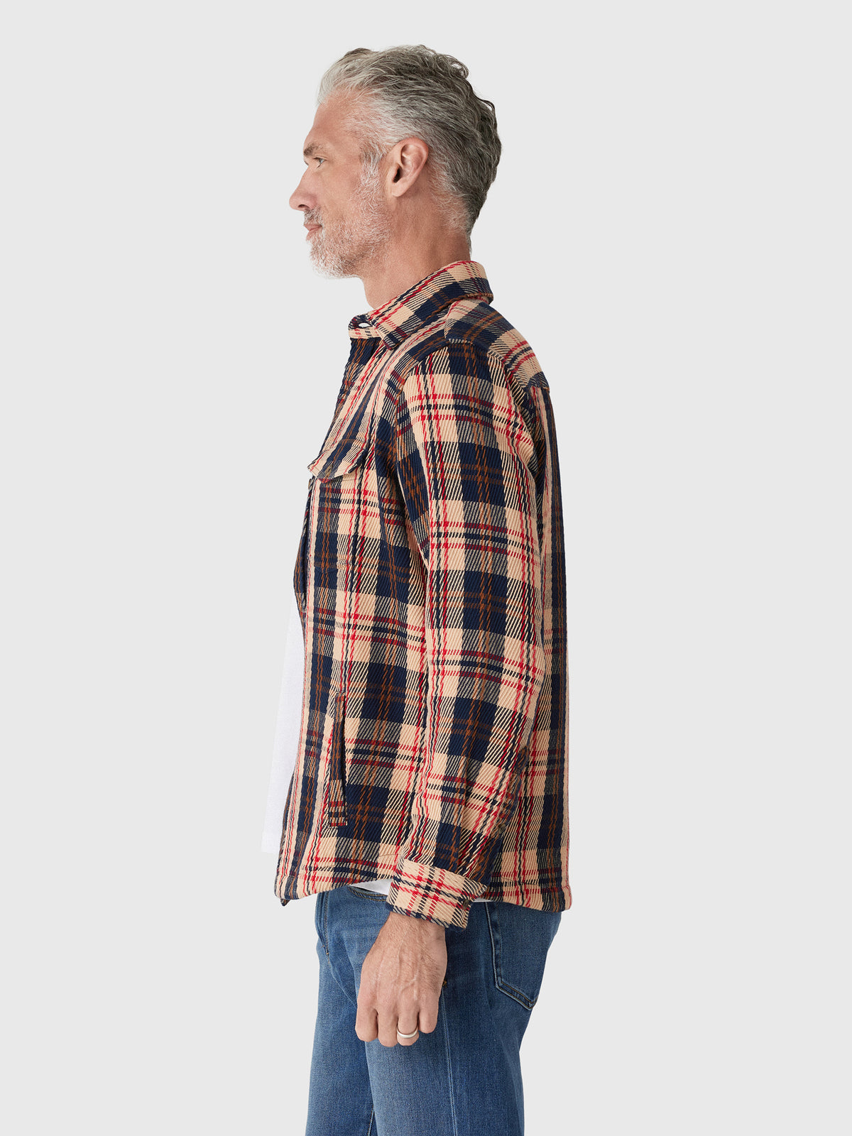Criquet Men's Heavy Twill Shacket - Saint Bernard