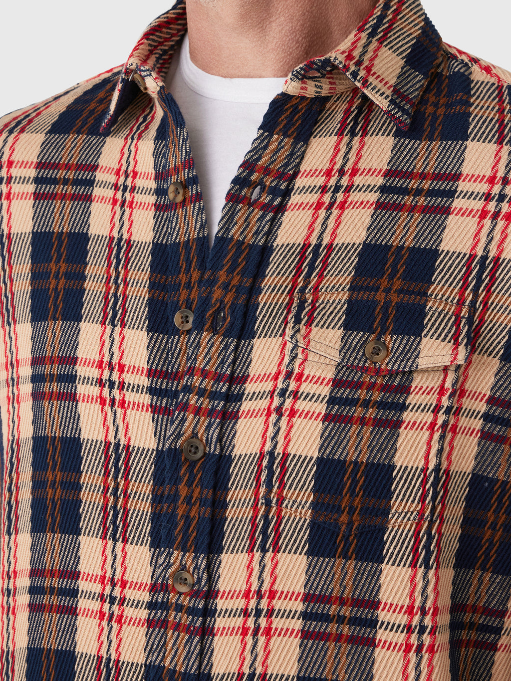 Criquet Men's Heavy Twill Shacket - Saint Bernard