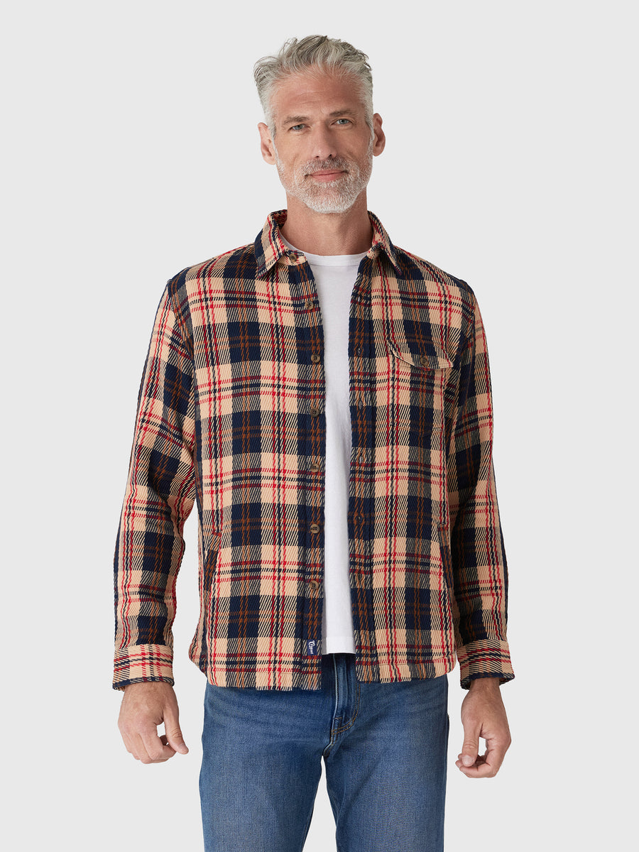 Criquet Men's Heavy Twill Shacket - Saint Bernard