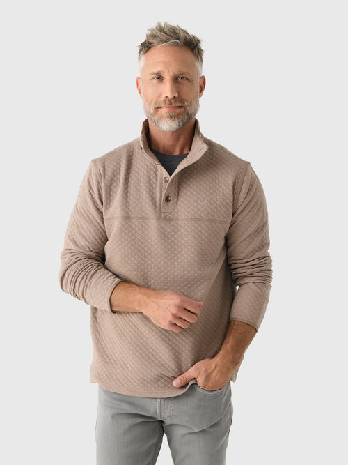 Criquet Men's Quilted Pullover