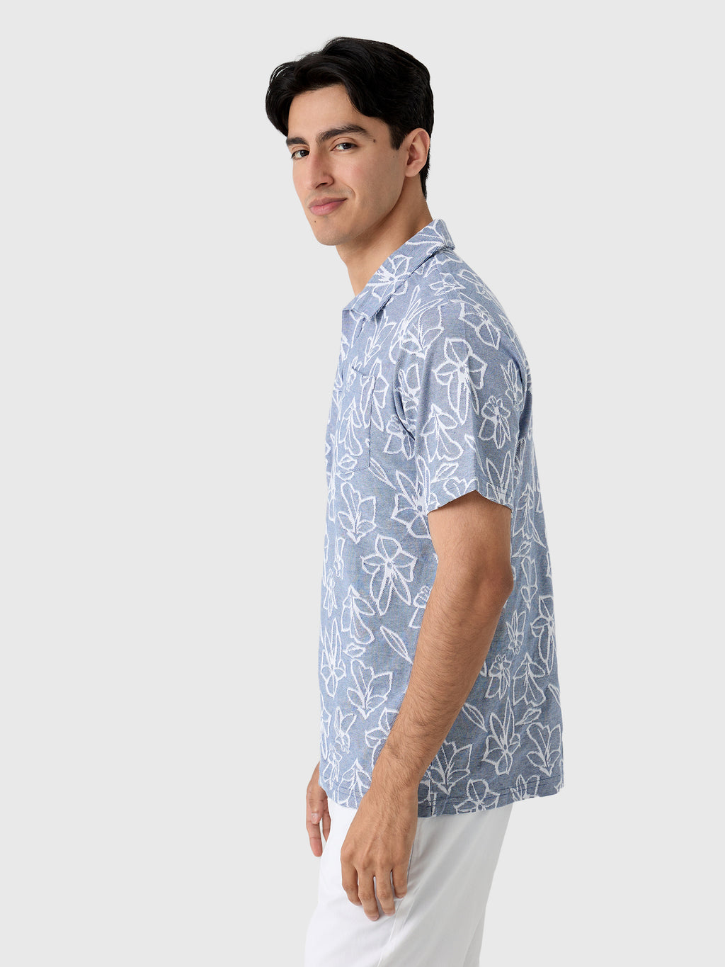 Criquet Men's The Jacquard Monty Polo - Saint Bernard