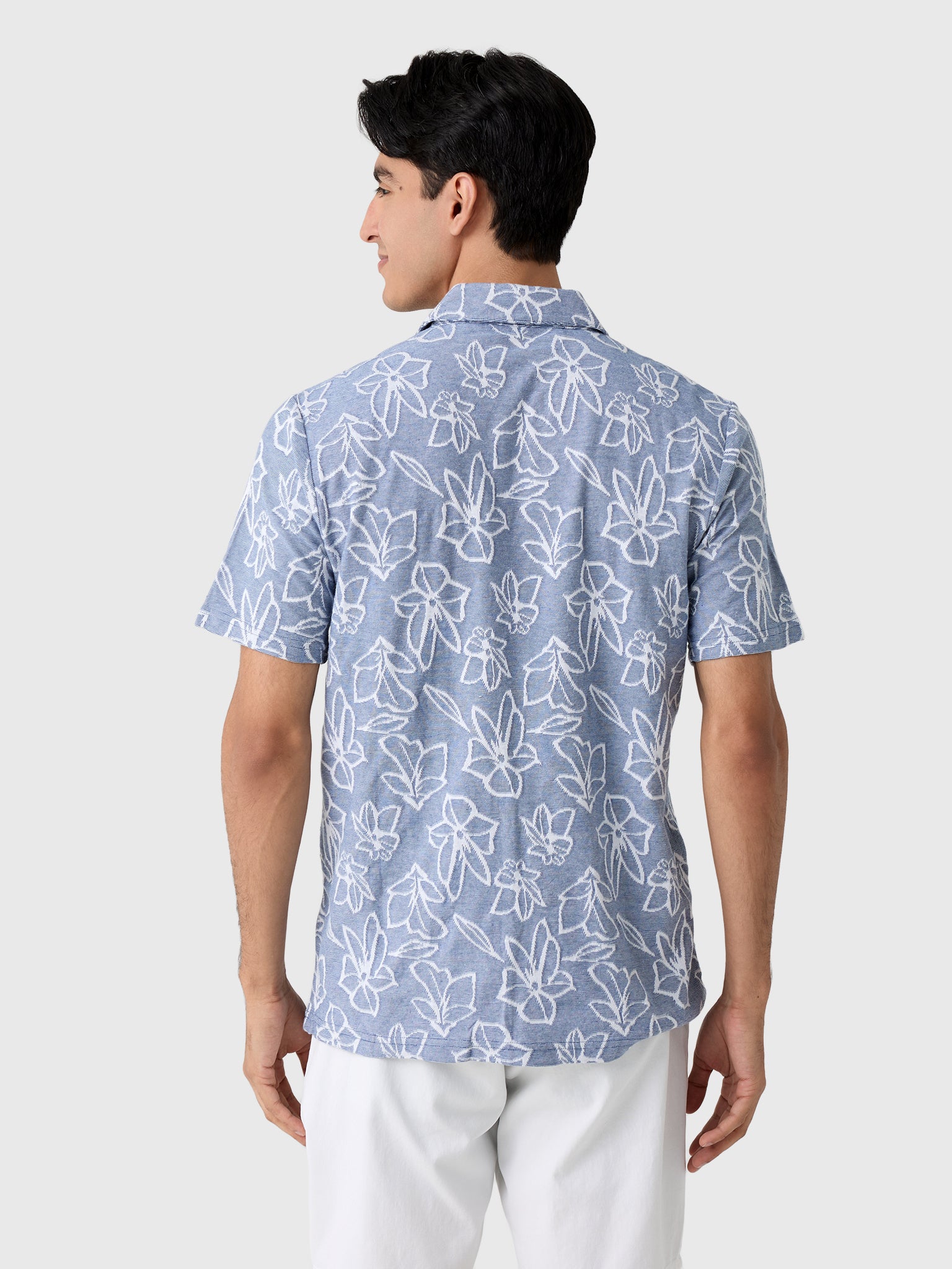 Criquet Men's The Jacquard Monty Polo - Saint Bernard