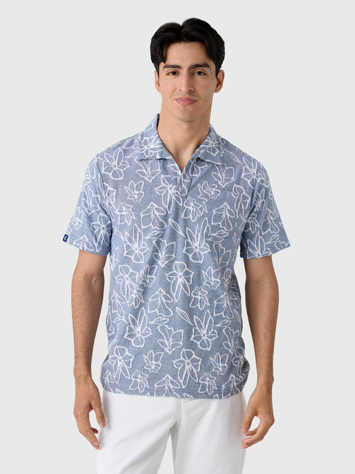 Criquet Men's The Jacquard Monty Polo